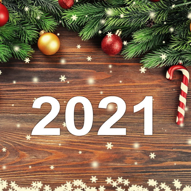 31.12.2020 - 02.01.2021 - Новогодние каникулы 2021